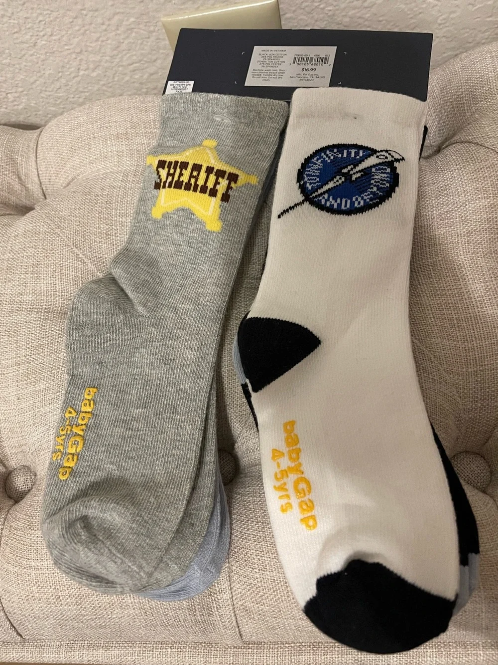 Boys' Toy Story Crew Socks - Set of 4